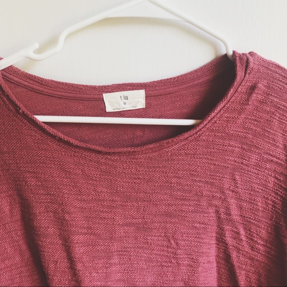 Anthropologie t.la long sleeve top - Picture 3 of 3